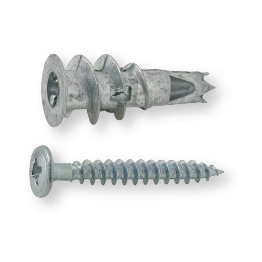 Gipskartondübel EXPRESSdrill Mini 13 x 30 mm mit Schraube